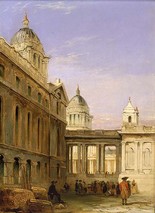 The King William Quadrangle of Greenwich Hospital